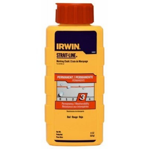 Irwin 4OZ RED Powder Chalk 64802